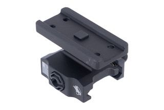 American Defense Aimpoint Micro Lightweight QD Mount is made of aluminum